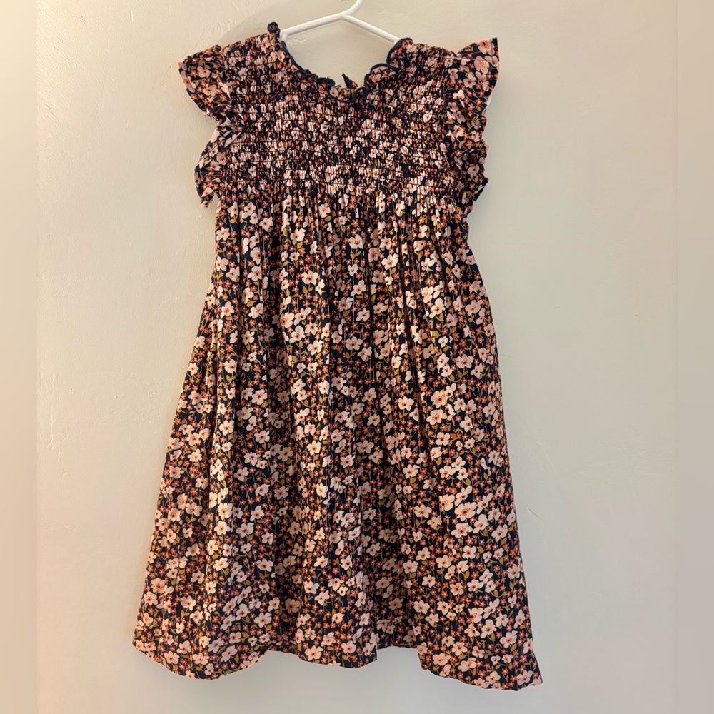 Pink Chicken Stevie Dress Navy Floral